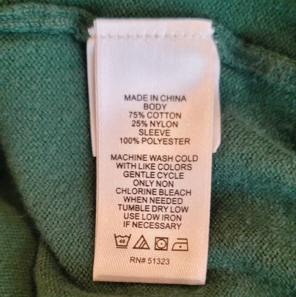 alpine green pullover blouse - Picture 5 of 7